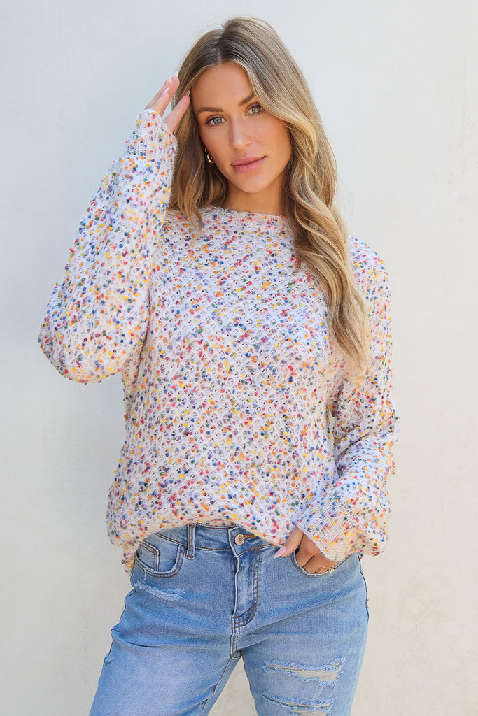 NWT Sprig Popcorn top Sweater