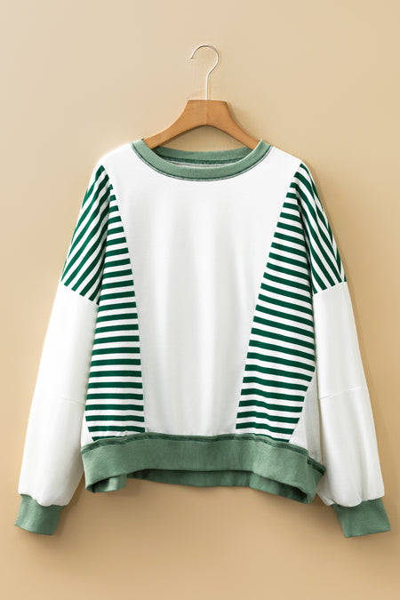 Patchwork Oversize Sweatshirt