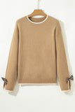 Bow Cuff Sweater