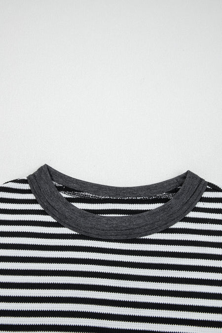 Stripe Thermal Top