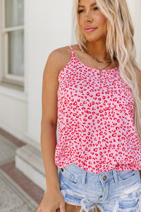 Strappy Back Detail Loose Tank Top