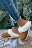 Plush Suede Winter Home Slippers