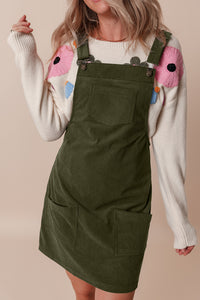 Corduroy Overall Dress