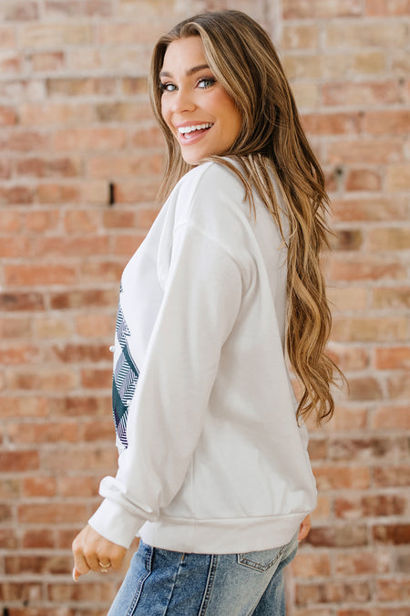 Plaid Christmas Sweatshirt