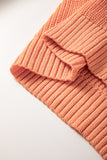 Colorblock Striped Drop Shoulder Cozy Sweater