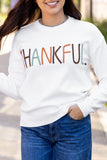 Thankful Ivory Embroidered Sweater