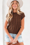 Cable Sweater Top