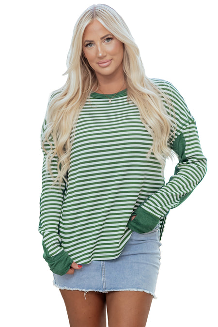 Stripe Thermal Top