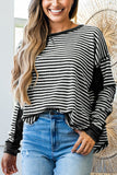 Stripe Thermal Top