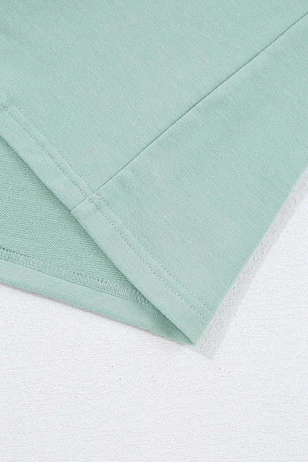 Heart Graphic Wide Long Sleeve Top