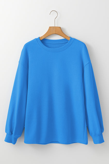 Long Sleeve Basic Sweatshirt