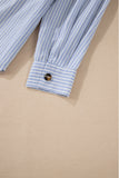 Stripe Striped Buttoned up Long Sleeve Shirt