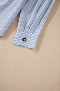 Stripe Striped Buttoned up Long Sleeve Shirt