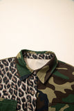 Camo Patchwork Oversize Shacket