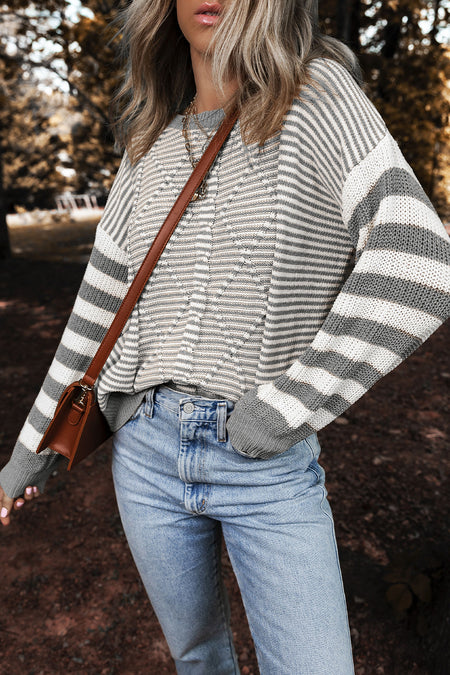 Drop Shoulder Sweater