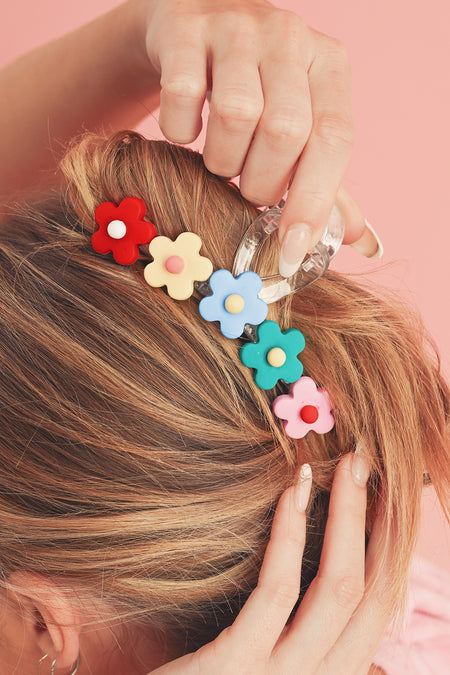 Flowers Cute Hair Claw Clip