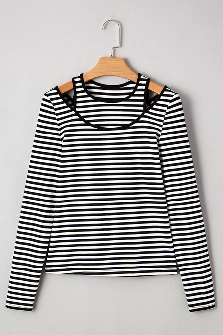 Double-layer Long Sleeve Top