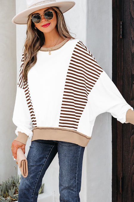 Patchwork Oversize Sweatshirt