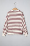 Striped  Henley Top