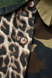 Camo Patchwork Oversize Shacket