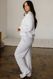 Polo Pullover and Drawstring Sweatpants Set