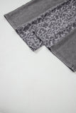 Mineral Wash Patchwork Loose Pants
