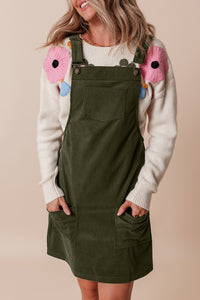 Corduroy Overall Dress