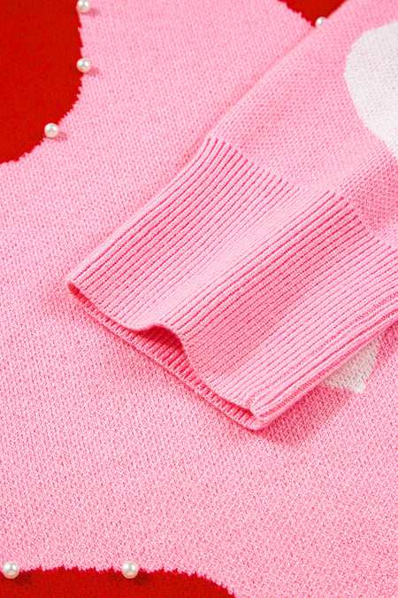 Skittles Heart Sweater