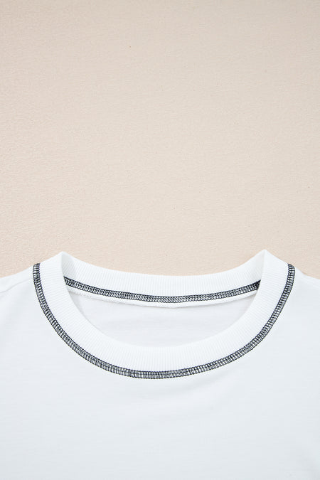 Patchwork Oversize Sweatshirt