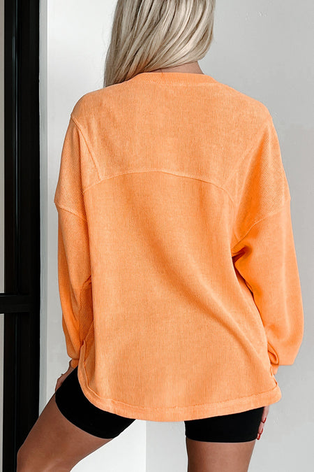 High Low Long Sleeve Top