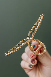 Twist Large Alloy Hair Clip