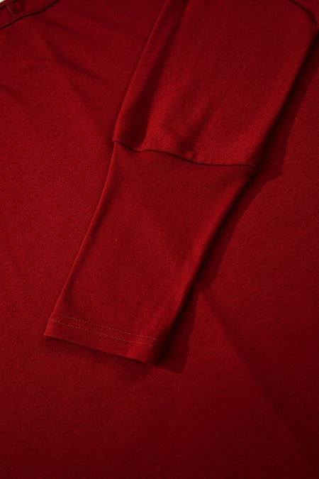 Cuffs Long Sleeve Top