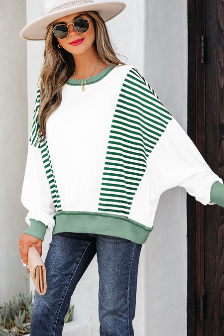 Patchwork Oversize Sweatshirt