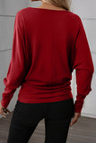 Cuffs Long Sleeve Top