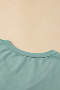 Puff Sleeve V-Neck T-Shirt