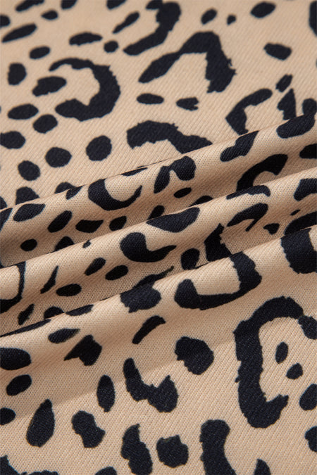 Leopard Batwing Top