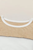 Exposed Seam Color-Block Top