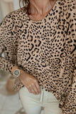Leopard Batwing Top