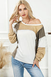 Exposed Seam Color-Block Top