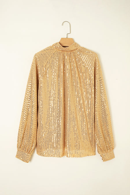 Mary Shimmer Blouse