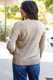 Star Drop Shoulder Sweater