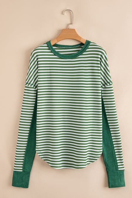 Stripe Thermal Top
