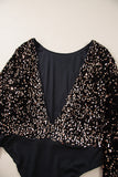 Sequin Puff Sleeve Bodysuit