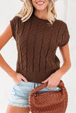 Cable Sweater Top