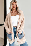 Knitted Patchwork Cardigan