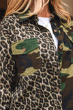Camo Patchwork Oversize Shacket