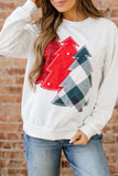 Plaid Christmas Sweatshirt