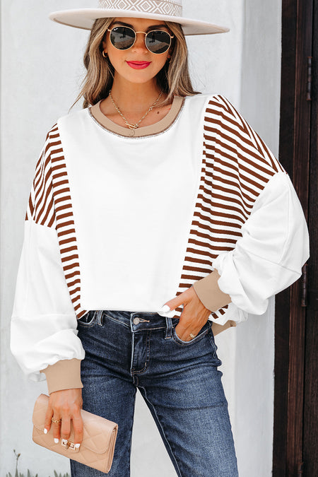 Patchwork Oversize Sweatshirt
