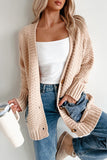 Knitted Patchwork Cardigan