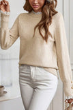 Lace Trim  Sweater